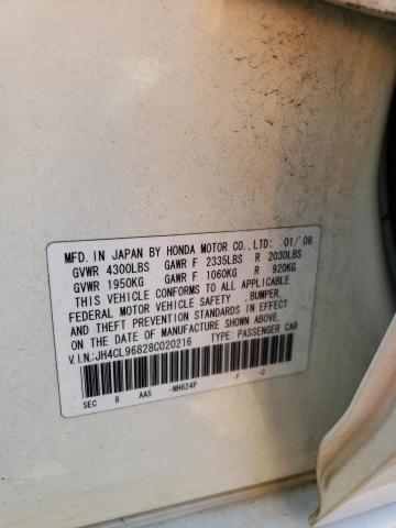 Photo 12 VIN: JH4CL96828C020216 - ACURA TSX 