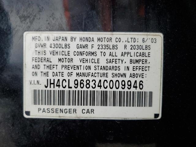 Photo 11 VIN: JH4CL96834C009946 - ACURA TSX 