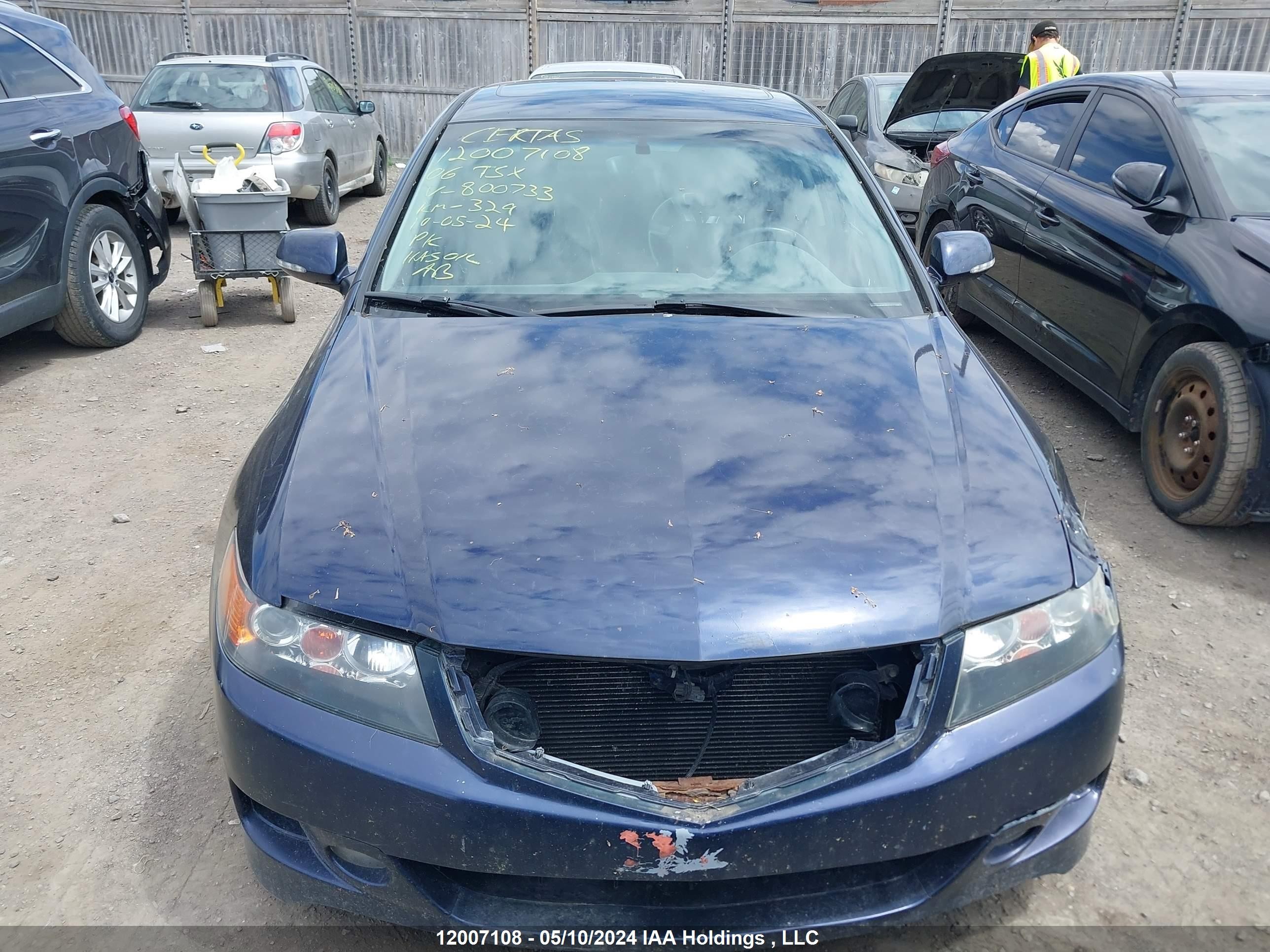 Photo 12 VIN: JH4CL96846C800733 - ACURA TSX 