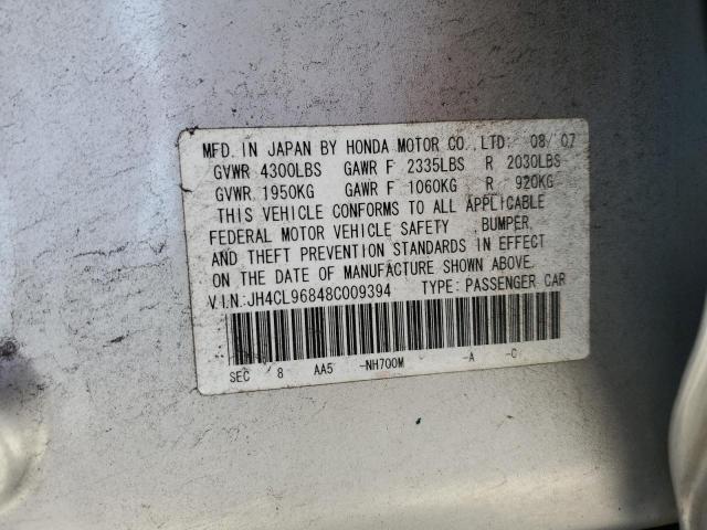 Photo 11 VIN: JH4CL96848C009394 - ACURA TSX 