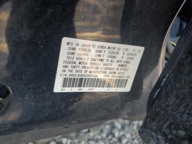 Photo 11 VIN: JH4CL96855C031156 - ACURA TSX 