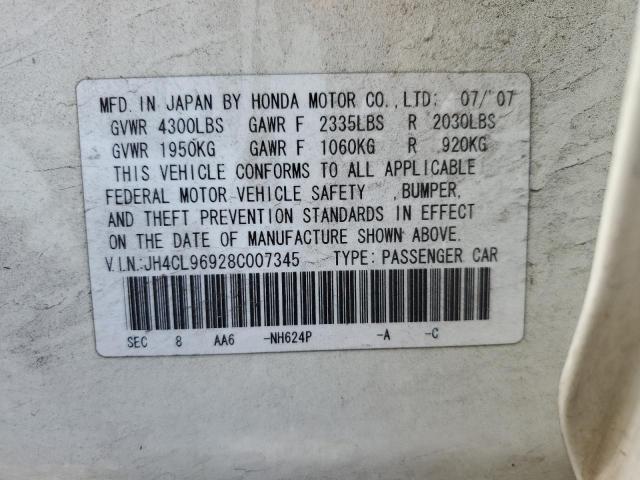 Photo 11 VIN: JH4CL96928C007345 - ACURA TSX 