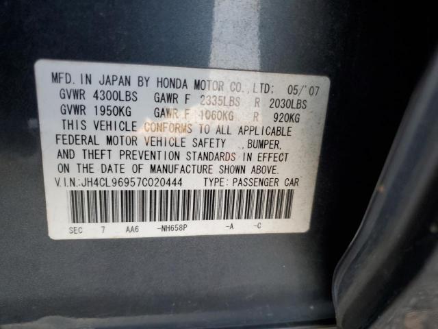 Photo 11 VIN: JH4CL96957C020444 - ACURA TSX 