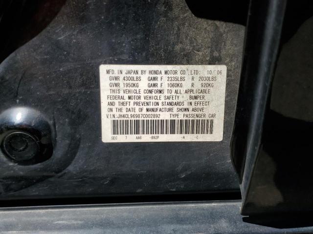 Photo 11 VIN: JH4CL96987C002892 - ACURA TSX 