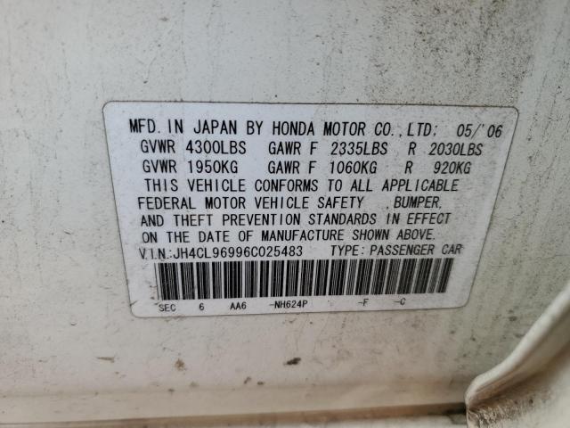 Photo 11 VIN: JH4CL96996C025483 - ACURA TSX 