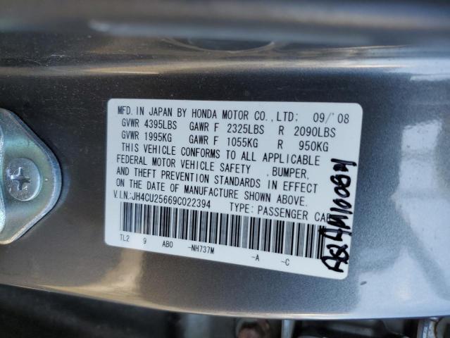 Photo 11 VIN: JH4CU25669C022394 - ACURA TSX 