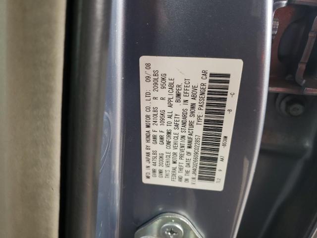 Photo 11 VIN: JH4CU26609C022857 - ACURA TSX 