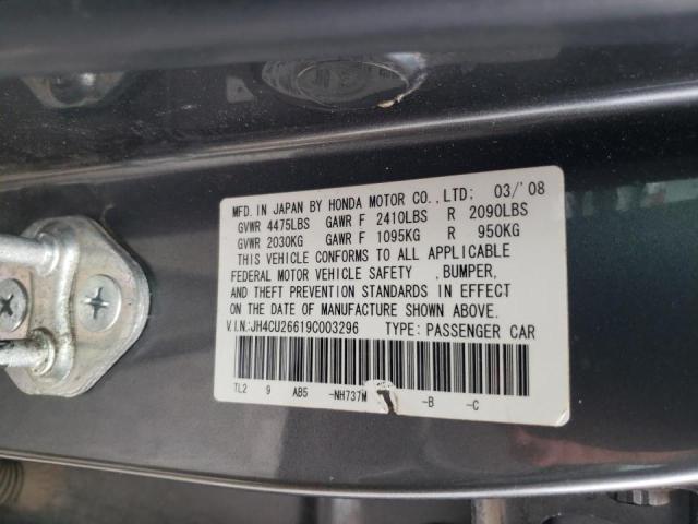 Photo 9 VIN: JH4CU26619C003296 - ACURA TSX 