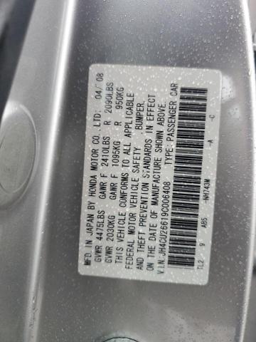 Photo 11 VIN: JH4CU26619C006408 - ACURA TSX 