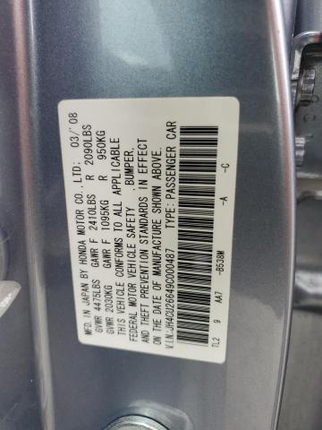 Photo 11 VIN: JH4CU26649C000487 - ACURA TSX 