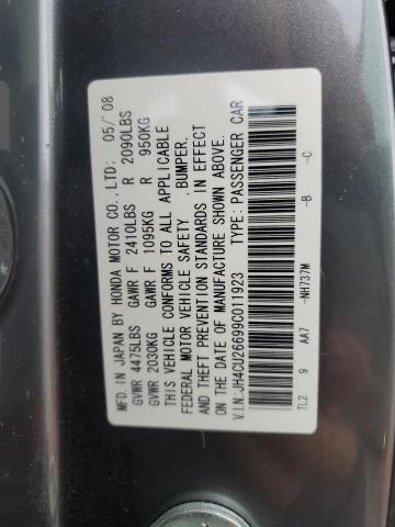 Photo 11 VIN: JH4CU26699C011923 - ACURA TSX 