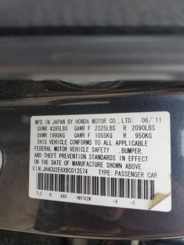 Photo 11 VIN: JH4CU2E6XBC013574 - ACURA TSX 