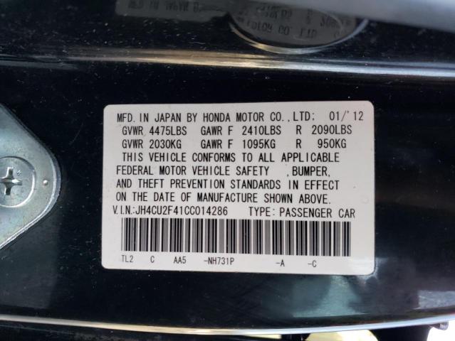 Photo 11 VIN: JH4CU2F41CC014286 - ACURA TSX 