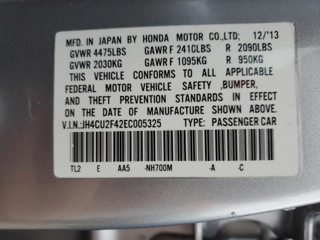 Photo 11 VIN: JH4CU2F42EC005325 - ACURA TSX 