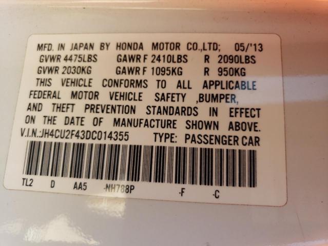 Photo 12 VIN: JH4CU2F43DC014355 - ACURA TSX 