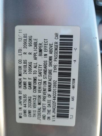 Photo 11 VIN: JH4CU2F44CC013892 - ACURA TSX 