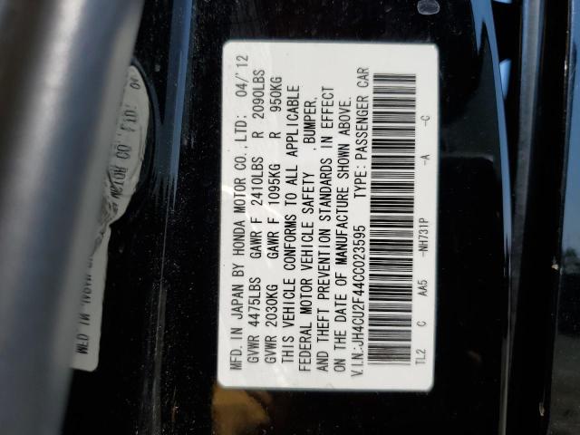 Photo 12 VIN: JH4CU2F44CC023595 - ACURA TSX 