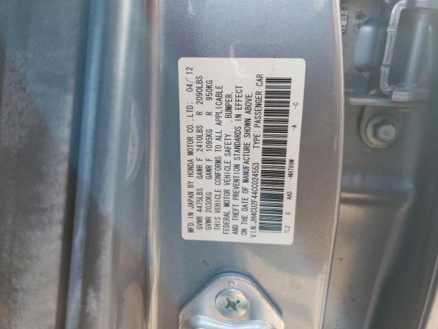 Photo 12 VIN: JH4CU2F44CC024553 - ACURA TSX 