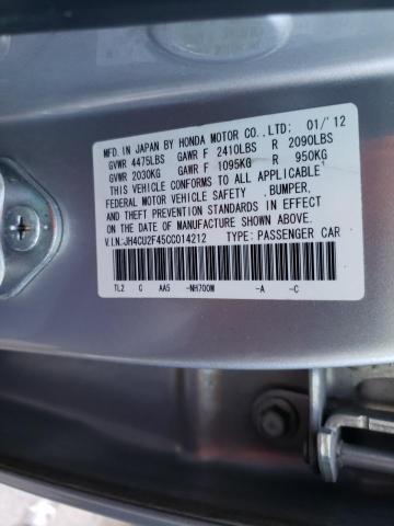 Photo 9 VIN: JH4CU2F45CC014212 - ACURA TSX 