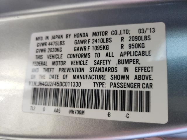 Photo 9 VIN: JH4CU2F45DC011330 - ACURA TSX 