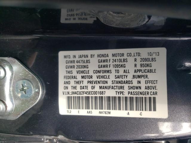 Photo 9 VIN: JH4CU2F45EC001687 - ACURA TSX 