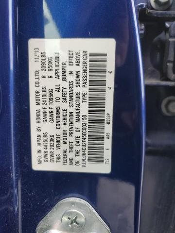 Photo 11 VIN: JH4CU2F45EC003150 - ACURA TSX 