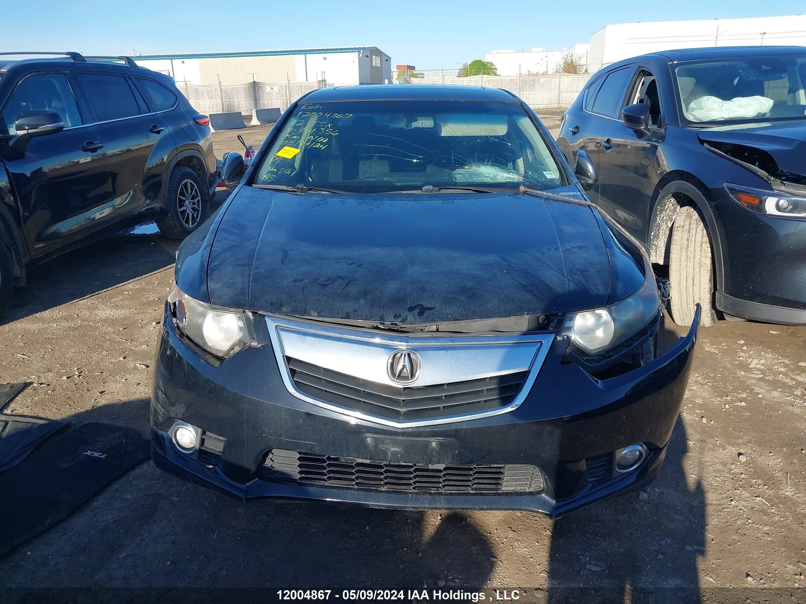 Photo 10 VIN: JH4CU2F49CC801356 - ACURA TSX 