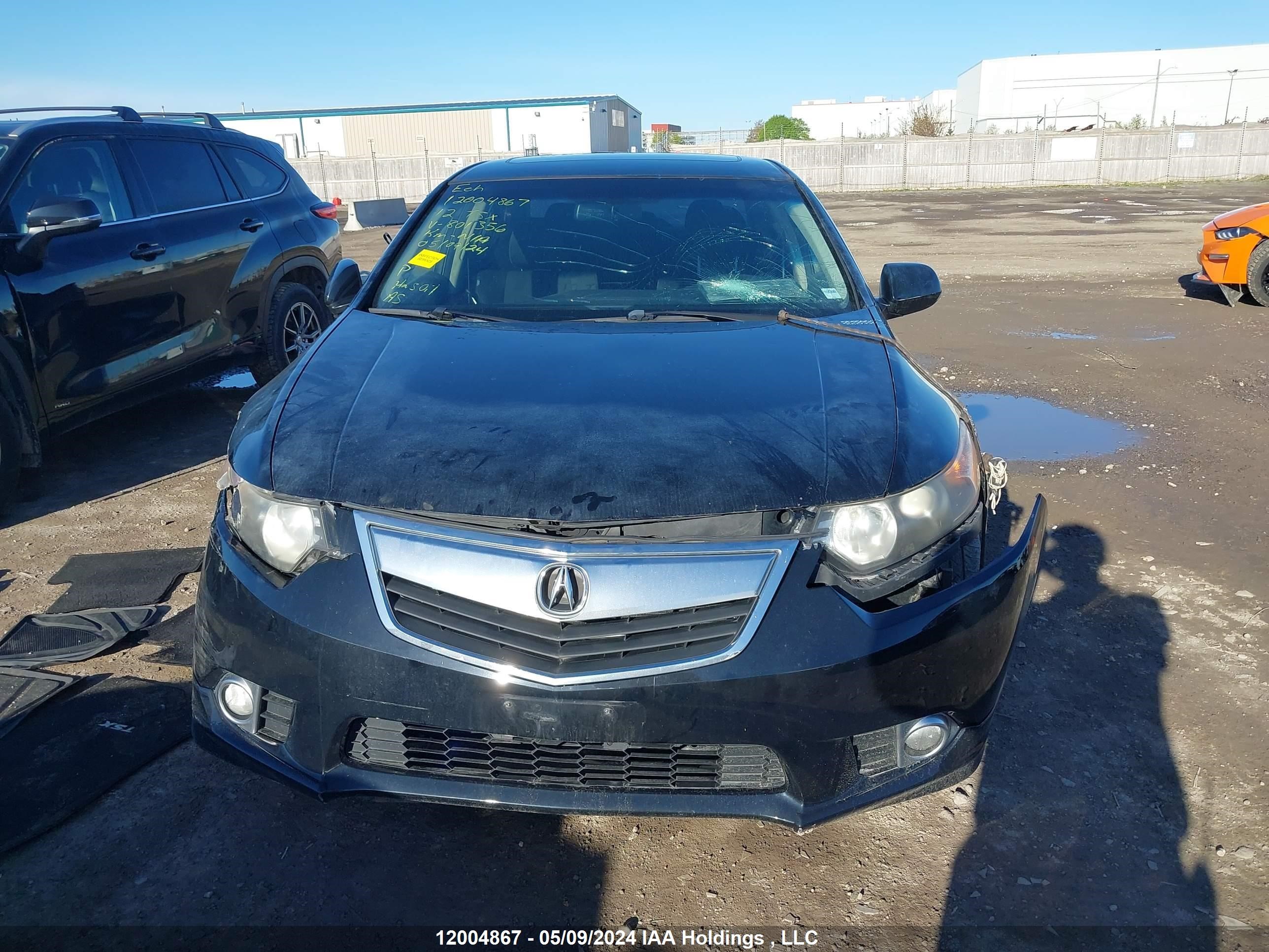 Photo 5 VIN: JH4CU2F49CC801356 - ACURA TSX 