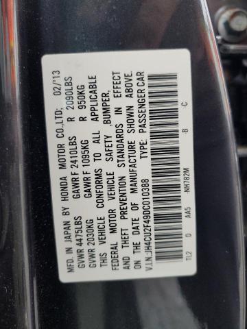 Photo 11 VIN: JH4CU2F49DC010388 - ACURA TSX 