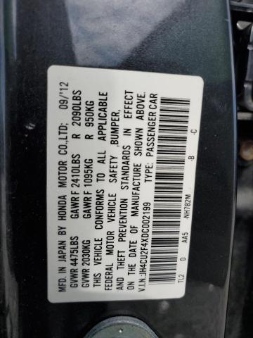 Photo 11 VIN: JH4CU2F4XDC002199 - ACURA TSX 