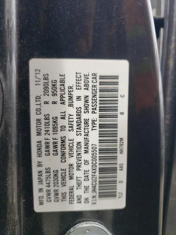 Photo 11 VIN: JH4CU2F4XDC005507 - ACURA TSX 