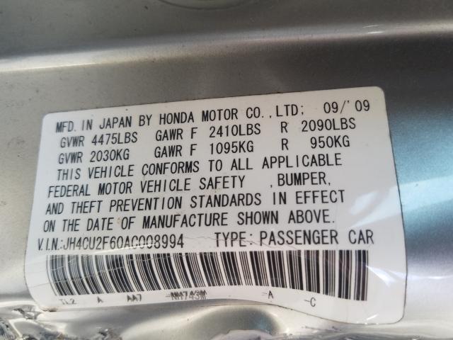 Photo 9 VIN: JH4CU2F60AC008994 - ACURA TSX 