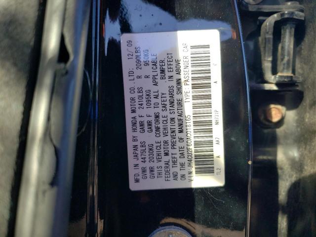 Photo 11 VIN: JH4CU2F60AC018165 - ACURA TSX 