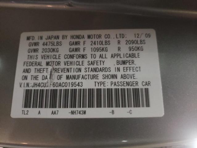 Photo 9 VIN: JH4CU2F60AC019543 - ACURA TSX 