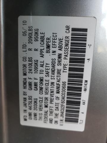 Photo 12 VIN: JH4CU2F60AC030686 - ACURA TSX 