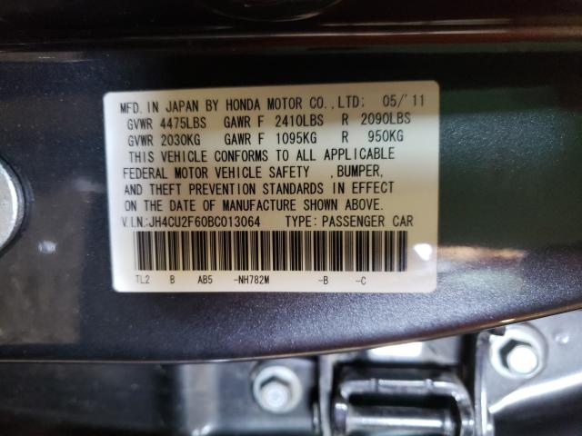 Photo 9 VIN: JH4CU2F60BC013064 - ACURA TSX 