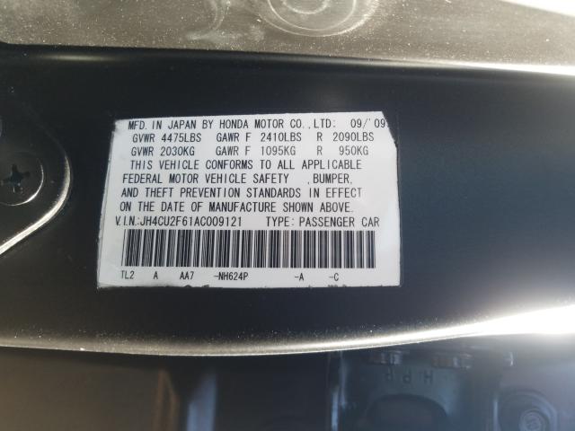 Photo 9 VIN: JH4CU2F61AC009121 - ACURA TSX 