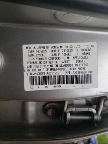 Photo 9 VIN: JH4CU2F61AC013556 - ACURA TSX 