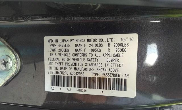 Photo 8 VIN: JH4CU2F61AC042958 - ACURA TSX 