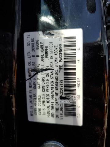 Photo 9 VIN: JH4CU2F61CC019179 - ACURA TSX TECH 