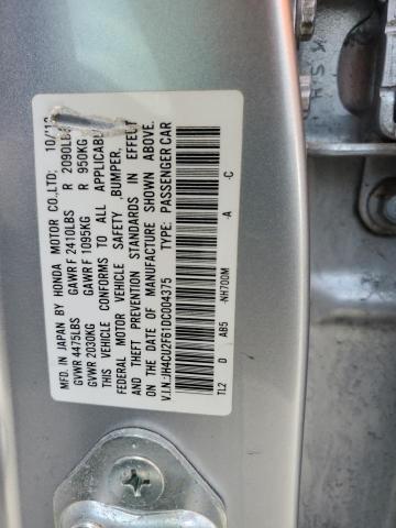 Photo 11 VIN: JH4CU2F61DC004375 - ACURA TSX TECH 