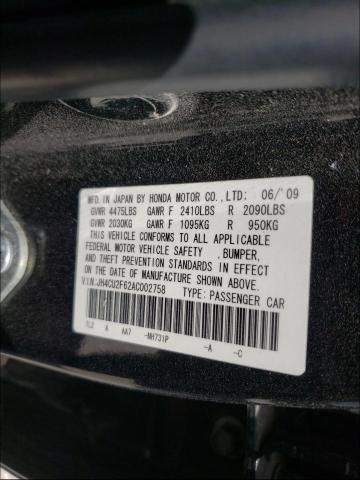 Photo 9 VIN: JH4CU2F62AC002758 - ACURA TSX 