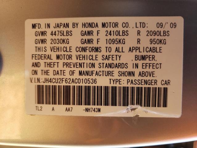 Photo 11 VIN: JH4CU2F62AC010536 - ACURA TSX 