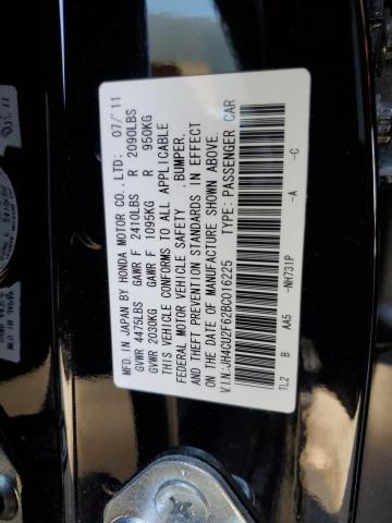 Photo 11 VIN: JH4CU2F62BC016225 - ACURA TSX 