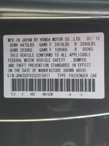 Photo 9 VIN: JH4CU2F62CC015917 - ACURA TSX TECH 