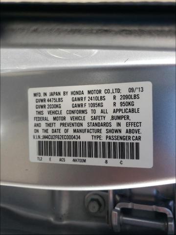 Photo 9 VIN: JH4CU2F62EC000434 - ACURA TSX TECH 