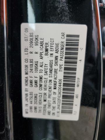 Photo 11 VIN: JH4CU2F63AC004406 - ACURA TSX 