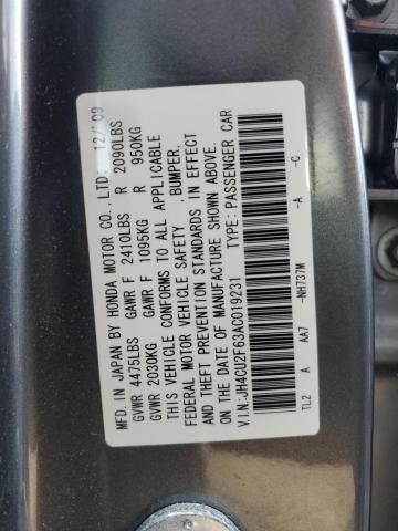 Photo 11 VIN: JH4CU2F63AC019231 - ACURA TSX 