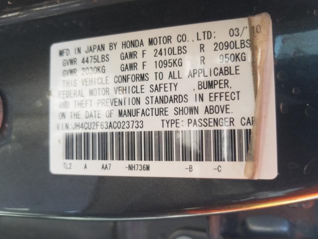 Photo 9 VIN: JH4CU2F63AC023733 - ACURA TSX 