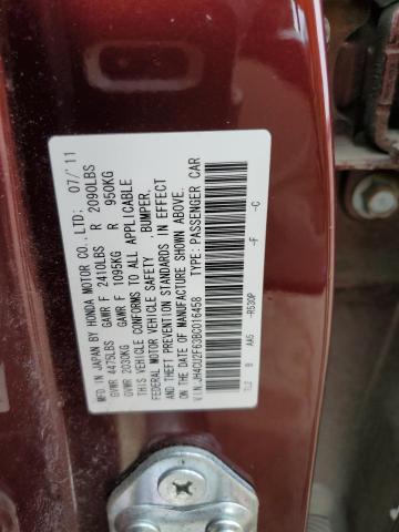 Photo 11 VIN: JH4CU2F63BC016458 - ACURA TSX 